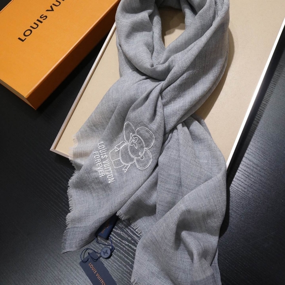 COPY - LV Cashmere Premium pure cashmere scarf - Picture 3 of 4
